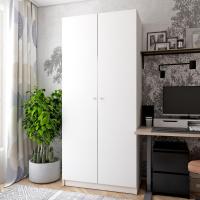 Шафа розпашна для одягу Doros Промо 90х48х204 см Білий (DRS-011197)