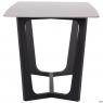 Стол обеденный BLAKE BLACK/ceramics Lazio gray 