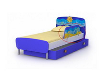 Боковина защитная для кровати Od-20 серия OCEAN