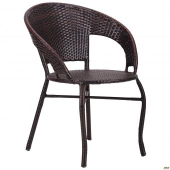 Кресло CATALINA - ротанг коричневый