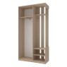 Передпокій з дзеркалом Doros City One Door 110х45х210 см Дуб cонома (DRS-011306)