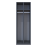Роздягальня Doros 2-х секційна Графіт 2 ДСП 60х52х180 DRS-011613 (40512886)