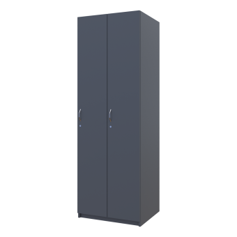 Роздягальня Doros 2-х секційна Графіт 2 ДСП 60х52х180 DRS-011613 (40512886)