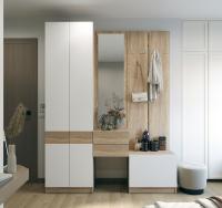 Підвісна тумба з дзеркалом Doros Сола 45х40х168,6 DRS-011743 (44900345)