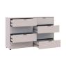 Комод Doros Рон 8 Кашемір 8 Ящичків 130х38х81 DRS-011776 (41516171)