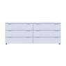 Комод Doros Рон 9 Білий 6 Ящиків 160х38х62 DRS-011777 (41516175)