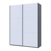 Шафа-купе Doros G-Caiser Графіт/Білий 2 ДСП / 3 частини 180х60х240 DRS-011729 (44900262)
