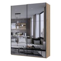 Шафа купе Doros G-Caiser Дуб Евок 2 Зеркала / 3 частини 180х60х240 (DRS-011575)