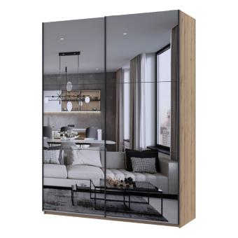 Шафа купе Doros G-Caiser Дуб Евок 2 Зеркала / 3 частини 180х60х240 (DRS-011575)