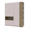 Етажерка до шафи Doros Дейл Дуб Артізан/Кашемір 52х28х220 DRS-011682 (44900333)