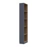 Етажерка до шафи Doros Дейл Графіт/Дуб Евок 52х28х220 DRS-011732 (41516119)