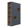 Етажерка до шафи Doros Дейл Графіт/Дуб Евок 52х28х220 DRS-011732 (41516119)