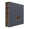 Етажерка до шафи Doros Дейл Графіт/Дуб Евок 52х28х220 DRS-011732 (41516119)