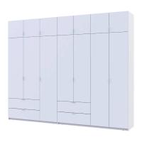 Шафа для одягу Doros Лукас Біла 3+4 ДСП 295х50х240 DRS-011687 (42005122)