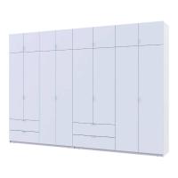 Шафа для одягу Doros Лукас Біла 4+4 ДСП 340х50х240 DRS-011691 (42005138)