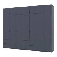 Шафа для одягу Doros Лукас Графіт 3+4 ДСП 295х50х240 DRS-011697 (42005125)