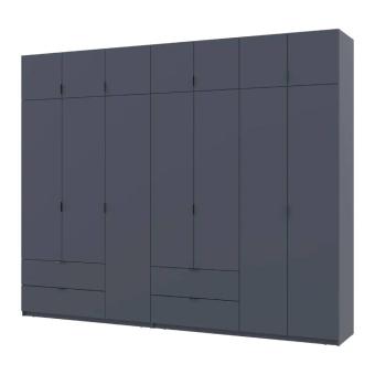 Шафа для одягу Doros Лукас Графіт 3+4 ДСП 295х50х240 DRS-011697 (42005125)