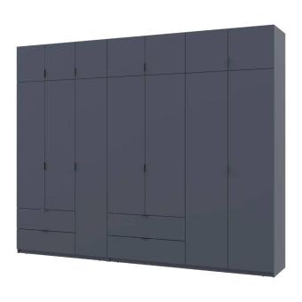 Шафа для одягу Doros Лукас Графіт 3+4 ДСП 300х50х240 DRS-011698 (42005133)