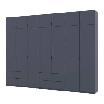 Шафа для одягу Doros Лукас Графіт 3+4 ДСП 315х50х240 DRS-011699 (42005137)