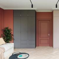 Шафа для одягу Doros Лукас Графіт 3ДСП 135х50х240 DRS-011654 (80737801)
