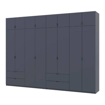 Шафа для одягу Doros Лукас Графіт 4+4 ДСП 320х50х240 DRS-011700 (42005129)
