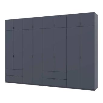 Шафа для одягу Doros Лукас Графіт 4+4 ДСП 340х50х240 DRS-011701 (42005141)
