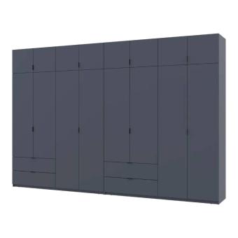Шафа для одягу Doros Лукас Графіт 4+4 ДСП 360х50х240 DRS-011702 (42005145)