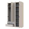 Шафа для одягу Doros Лукас Кашемір 160х50х240 DRS-011622 (80737728)