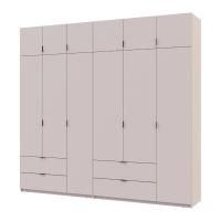 Шафа для одягу Doros Лукас Кашемір 3+3 ДСП 255х50х240 DRS-011714 (42005112)