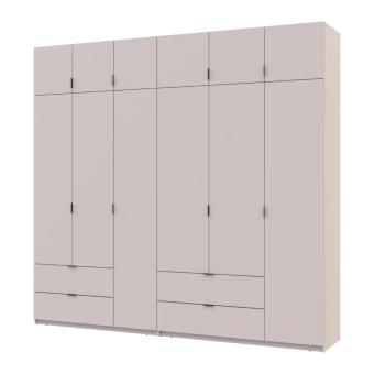 Шафа для одягу Doros Лукас Кашемір 3+3 ДСП 255х50х240 DRS-011714 (42005112)