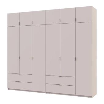 Шафа для одягу Doros Лукас Кашемір 3+3 ДСП 270х50х240 DRS-011715 (42005116)