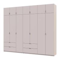 Шафа для одягу Doros Лукас Кашемір 3+4 ДСП 280х50х240 DRS-011716 (42005120)