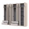 Шафа для одягу Doros Лукас Кашемір 3+4 ДСП 280х50х240 DRS-011716 (42005120)