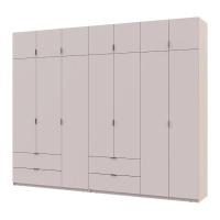 Шафа для одягу Doros Лукас Кашемір 3+4 ДСП 295х50х240 DRS-011717 (42005124)