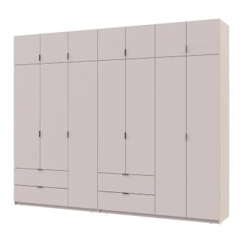 Шафа для одягу Doros Лукас Кашемір 3+4 ДСП 295х50х240 DRS-011717 (42005124)