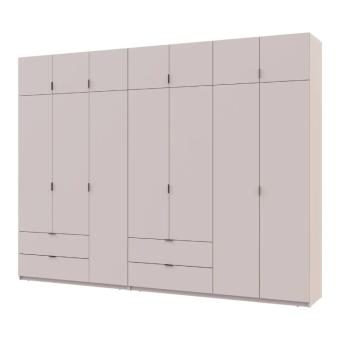 Шафа для одягу Doros Лукас Кашемір 3+4 ДСП 315х50х240 DRS-011719 (42005136)