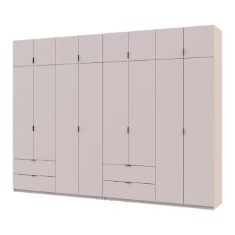 Шафа для одягу Doros Лукас Кашемір 4+4 ДСП 320х50х240 DRS-011720 (42005128)