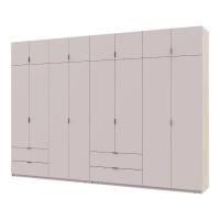 Шафа для одягу Doros Лукас Кашемір 4+4 ДСП 340х50х240 DRS-011721 (42005140)