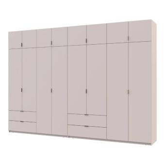 Шафа для одягу Doros Лукас Кашемір 4+4 ДСП 340х50х240 DRS-011721 (42005140)