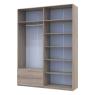 Шафа для одягу Doros Лукас Дуб Сонома 180х50х240 DRS-011620 (80737731)