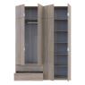 Шафа для одягу Doros Лукас Дуб Сонома 180х50х240 DRS-011620 (80737731)