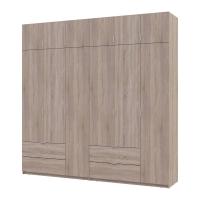 Шафа для одягу Doros Лукас Дуб сонома 3+3 ДСП 240х50х240 DRS-011703 (42005107)