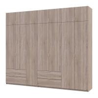 Шафа для одягу Doros Лукас Дуб сонома 3+4 ДСП 280х50х240 DRS-011706 (42005119)