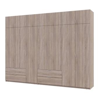 Шафа для одягу Doros Лукас Дуб сонома 3+4 ДСП 315х50х240 DRS-011709 (42005135)