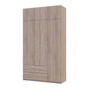 Шафа для одягу Doros Лукас Дуб Сонома 3ДСП 135х50х240 DRS-011655 (80737803)