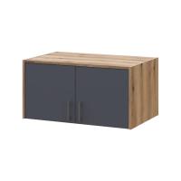 Антресоль Doros Ронді Дуб Артизан/Графіт 2 ДСП 82х52х41 DRS-011606 (80737812)