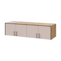 Антресоль Doros Ронді Дуб Артизан/Кашемір 4 ДСП 160х52х41 DRS-011601 (80737833)