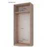 Комплект шаф для одягу Doros Промо (2 шт.) 225х48х204 см Білий (DRS-011211)