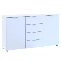 Комод у спальню Doros Рон 5 140х38х81 см Білий (DRS-011300)
