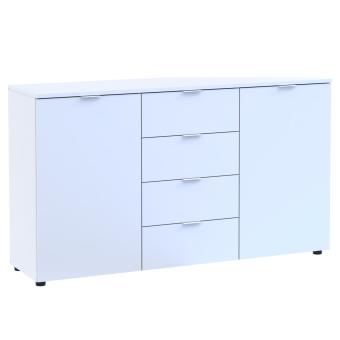 Комод у спальню Doros Рон 5 140х38х81 см Білий (DRS-011300)
